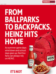 Email Inspiration from Red Sox Partners