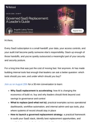 Email Inspiration from Retool