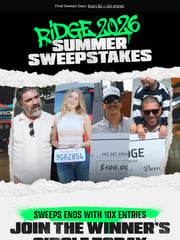 Email Inspiration from Ridge