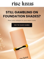Email Inspiration from Rise Luxus