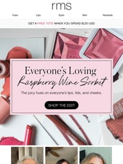 Email Inspiration from RMS Beauty