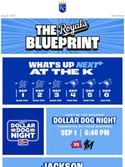 Email Inspiration from Royals Ticket Office