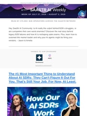 Email Inspiration from SaaStr
