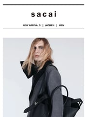 Email Inspiration from sacai Official Store サカイ オフィシャル