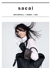 Email Inspiration from sacai Official Store サカイ オフィシャル