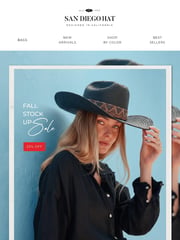 Email Inspiration from San Diego Hat Company