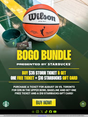 Email Inspiration from Seattle Storm