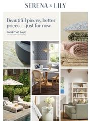 Email Inspiration from Serena & Lily