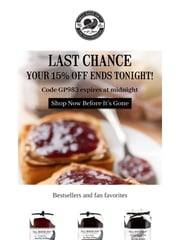 Email Inspiration from Small Batch Jam Co