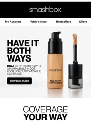 Email Inspiration from Smashbox Cosmetics