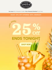 Email Inspiration from Smith Teamaker