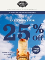 Email Inspiration from Smith Teamaker