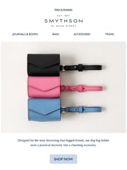 Email Inspiration from Smythson