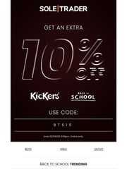Email Inspiration from SOLETRADER