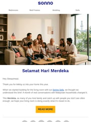 Email Inspiration from Sonno
