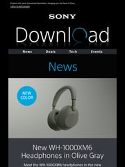 Email Inspiration from Sony Electronics Download