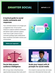 Email Inspiration from Sprout Social