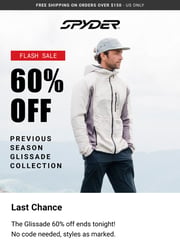 Email Inspiration from Spyder