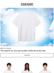 Email Inspiration from SSENSE