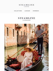 Email Inspiration from SteamLine Luggage