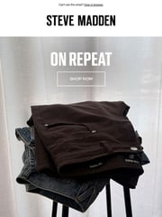 Email Inspiration from Steve Madden