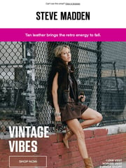 Email Inspiration from Steve Madden