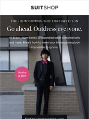 Email Inspiration from SuitShop