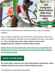 Email Inspiration from Take Action @ Trust for Public Land