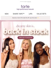 Email Inspiration from tarte