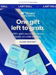 Email Inspiration from Team Neuro