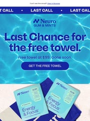 Email Inspiration from Team Neuro