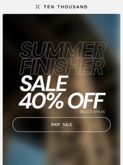 Email Inspiration from TEN THOUSAND