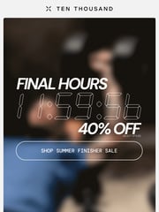 Email Inspiration from TEN THOUSAND