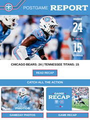 Email Inspiration from Tennessee Titans