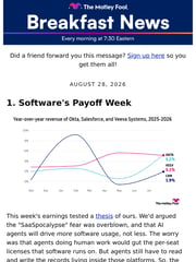 Email Inspiration from The Motley Fool