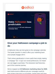 Email Inspiration from The odicci Team