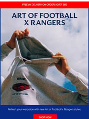 Email Inspiration from The Rangers Store