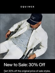 Email Inspiration from The Shop at Equinox