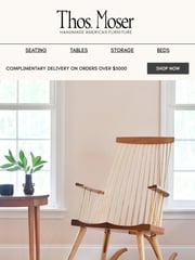 Email Inspiration from Thos. Moser