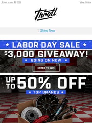 Email Inspiration from Throtl