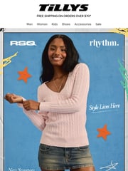 Email Inspiration from TILLYS