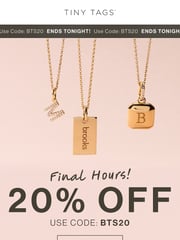 Email Inspiration from Tiny Tags