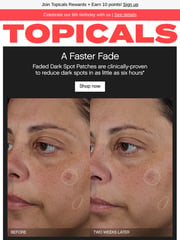 Email Inspiration from Topicals