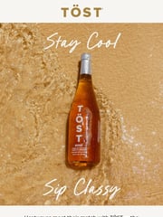 Email Inspiration from TÖST Beverages