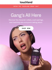 Email Inspiration from Touchland