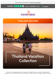 Email Inspiration from Travelodeal