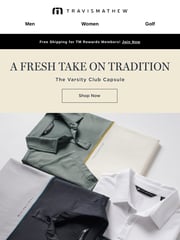 Email Inspiration from TravisMathew