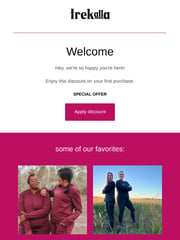 Email Inspiration from Trekalla
