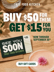 Email Inspiration from True Food Kitchen