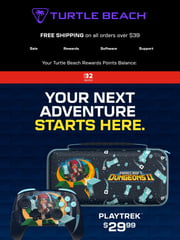Email Inspiration from Turtle Beach Gaming